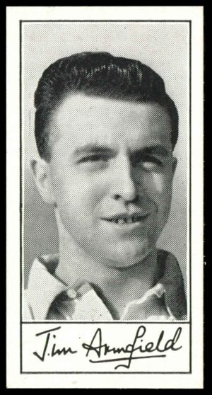 Barratt - J. Armfield (Blackpool) -  'Famous Footballers A.4'  - (1956)