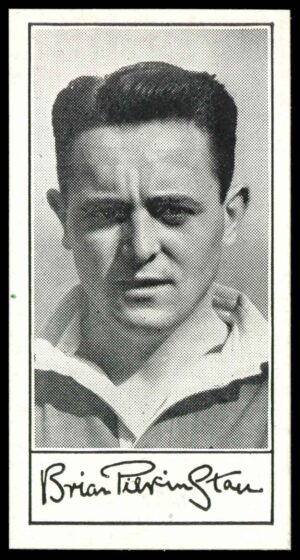 Barratt - B. Pilkington (Burnley) -  'Famous Footballers A.4'  - (1956)