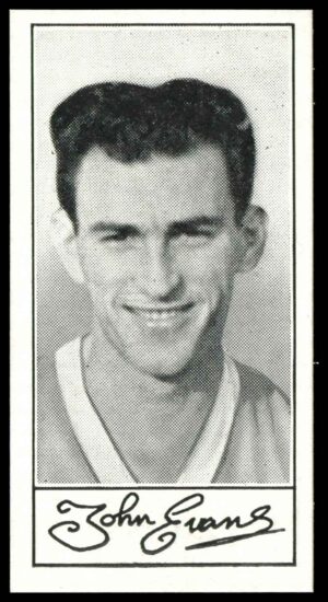 Barratt - J. Evans (Liverpool) -  'Famous Footballers A.4'  - (1956)