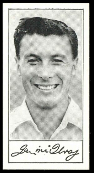 Barratt - J. McIlroy (Burnley) -  'Famous Footballers A.4'  - (1956)