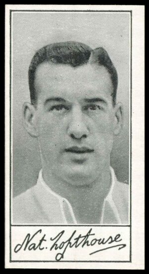 Barratt - N. Lofthouse (Bolton Wanderers) -  'Famous Footballers A.4'  - (1956)