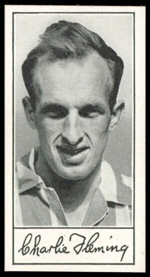 Barratt - C. Fleming (Sunderland) -  'Famous Footballers A.4'  - (1956)