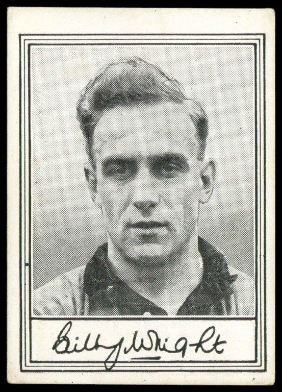 Barratt - 'Famous Footballers A.2' (1954) - W.A. Wright (Wolverhampton Wanderers) Barratt - 'Famous Footballers A.2' (1954) - W.A. Wright (Wolverhampton Wanderers)