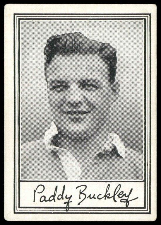 Barratt - 'Famous Footballers A.2' (1954) - P. Buckley (Aberdeen) Barratt - 'Famous Footballers A.2' (1954) - P. Buckley (Aberdeen)