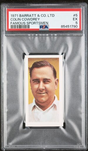 Barratt - 'Famous Sportsmen' (1971) - Colin Cowdrey (Cricket) **PSA5**