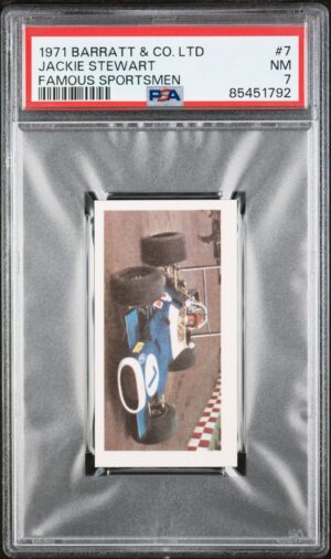 Barratt - 'Famous Sportsmen' (1971) - Jackie Stewart (Motor Racing) **PSA7**