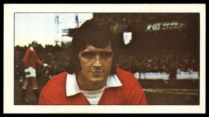 Barratt & Co - 'Football Stars (1973)' #26 - Ian Storey-Moore (Manchester United) Barratt & Co - 'Football Stars (1973)' #26 - Ian Storey-Moore (Manchester United)