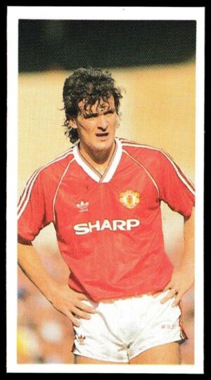 Bassett & Co - 'Football 1989-90 (Red Back)' - Card #18 - Mark Hughes (Man Utd)