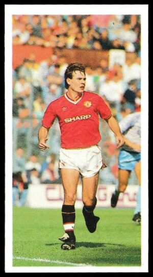 Bassett & Co - 'Football 1989-90 (Red Back)' - Card #19 - Brian McClair (Man Utd)