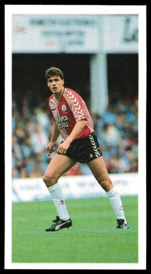 Bassett & Co - 'Football 1989-90 (Red Back)' - Card #22 - Paul Rideout (Southampton)