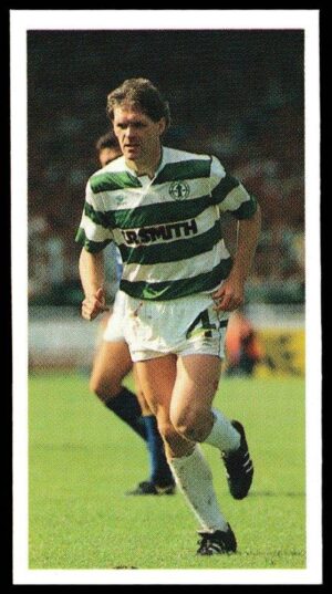 Bassett & Co - 'Football 1989-90 (Red Back)' - Card #33 - Roy Aitken (Celtic)