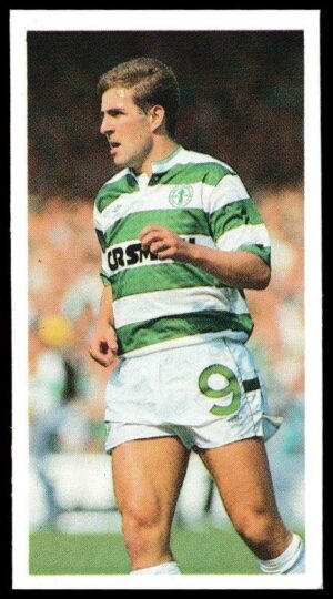 Bassett & Co - 'Football 1989-90 (Red Back)' - Card #34 - Mark McGhee (Celtic)
