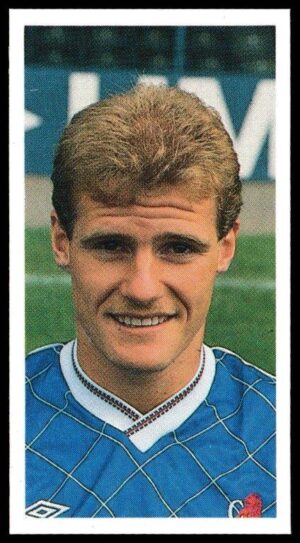 Bassett & Co - 'Football 1989-90 (Red Back)' - Card #39 - Gordon Durie (Chelsea)