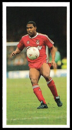 Bassett & Co - 'Football 1989-90 (Red Back)' - Card #4 - John Barnes (Liverpool)