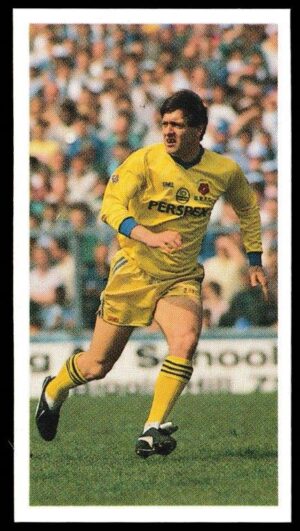 Bassett & Co - 'Football 1989-90 (Red Back)' - Card #42 - Simon Garner (Blackburn)