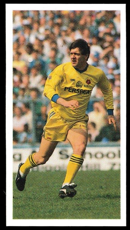 Bassett & Co - 'Football 1989-90 (Red Back)' - Card #42 - Simon Garner (Blackburn) Bassett & Co - 'Football 1989-90 (Red Back)' - Card #42 - Simon Garner (Blackburn)
