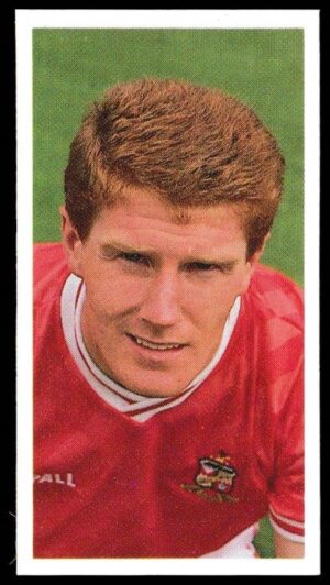 Bassett & Co - 'Football 1989-90 (Red Back)' - Card #43 - Duncan Shearer (Swindon)