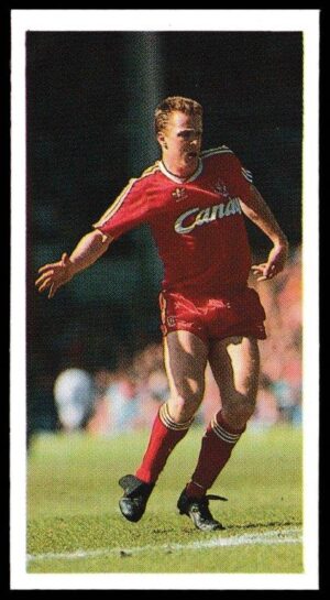 Bassett & Co - 'Football 1989-90 (Red Back)' - Card #5 - Steve Nicol (Liverpool)