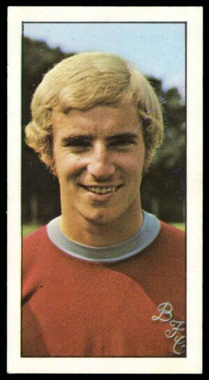 Bassett & Co - 'Football Stars'  #35 Alan Stevenson (Burnley) (1973)