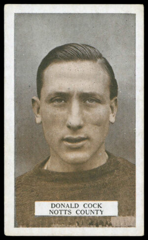 B.A.T. - 'Famous Footballers (S1)' (1923) - D. Cock (Notts County)