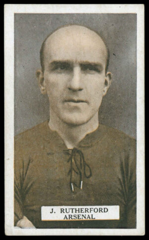 B.A.T. - 'Famous Footballers (S1)' (1923) - J. Rutherford (Arsenal)