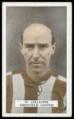 B.A.T. - 'Famous Footballers (S1)' (1923) - W. Gillespie (Sheffield United)