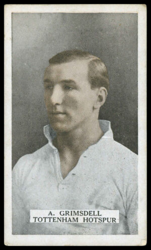 B.A.T. - 'Famous Footballers (S1)' (1923) - A. Grimsdell (Tottenham Hotspur)