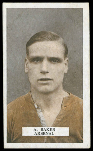 B.A.T. - 'Famous Footballers (S1)' (1923) - A. Baker (Arsenal)