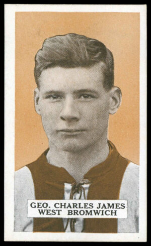 B.A.T. - 'Famous Footballers (S2)' (1924) - G.C. James (West Bromwich Albion)