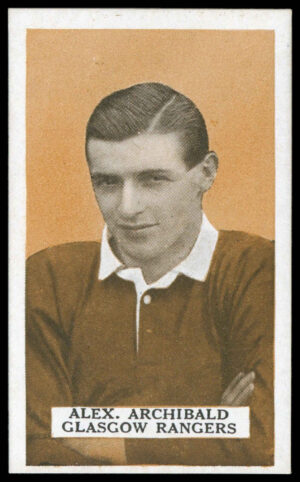 B.A.T. - 'Famous Footballers (S2)' (1924) - A. Archibald (Glasgow Rangers) B.A.T. - 'Famous Footballers (S2)' (1924) - A. Archibald (Glasgow Rangers)