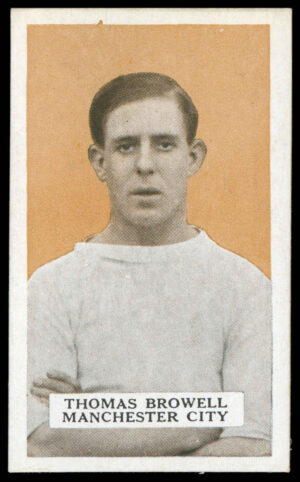 B.A.T. - 'Famous Footballers (S2)' (1924) - T. Browell (Manchester City) B.A.T. - 'Famous Footballers (S2)' (1924) - T. Browell (Manchester City)