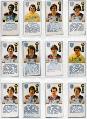 Birds Eye - 'England World Cup Team' - (1980)
