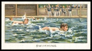 Boguslavsky - The Fastest Swimmer - J. Weissmuller - 'Sports Records' (1925)