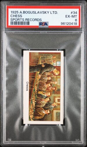 Boguslavsky - Sports Records (S2) - Chess - Sir George A. Thomas Bart **PSA6**