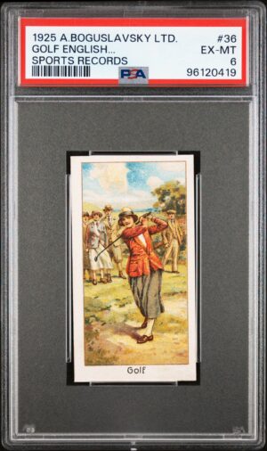 Boguslavsky - Sports Records (S2) - Golf - Miss D. Chambers **PSA6**