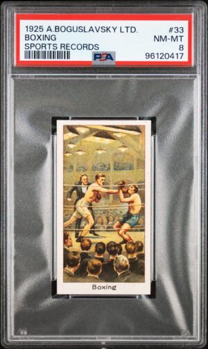 Boguslavsky - Sports Records (S2) - Boxing - Georges Carpentier **PSA8**