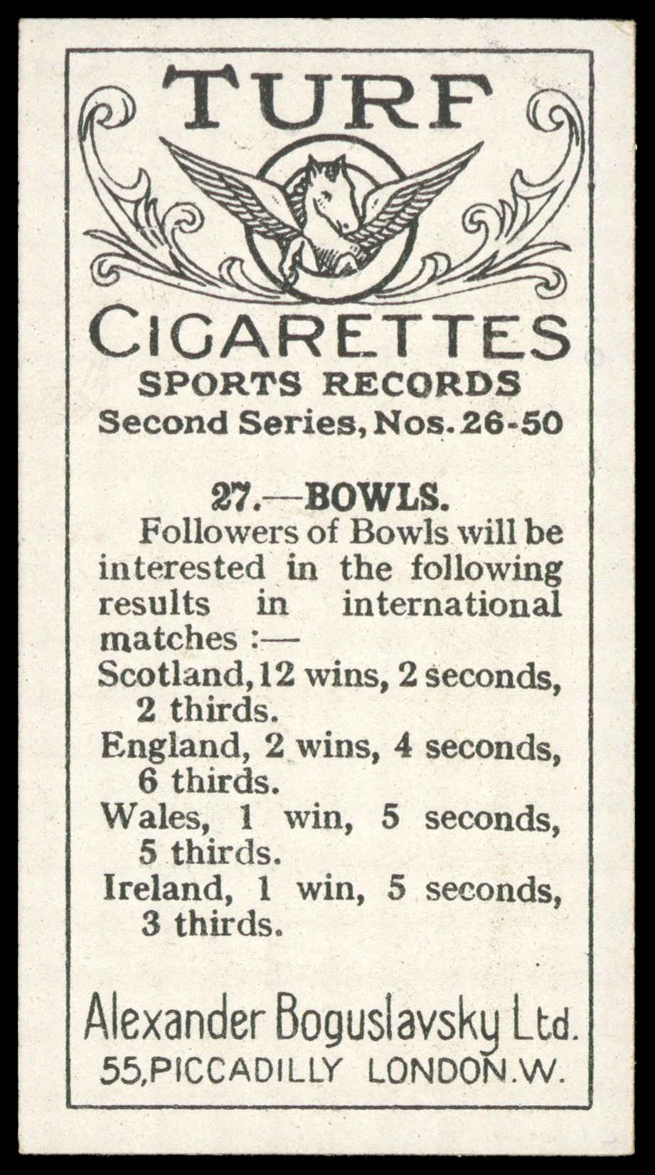 Boguslavsky - 'Sports Records (S2)' (1925) - Bowls Boguslavsky - 'Sports Records (S2)' (1925) - Bowls