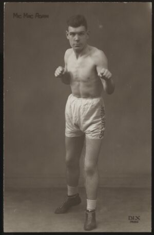 Dix - 'Mic McAdam Scottish Featherweight' (c1923) - Unused Boxing Postcard