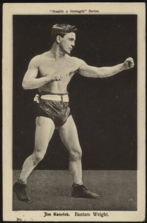Health & Strength - 'Jim Kendrick Bantam Weight' () - Unused Boxing Postcard