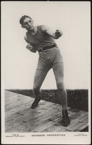Beagles - 'Geroges Carpentier 156 B' (c1923) - Unused Boxing Postcard