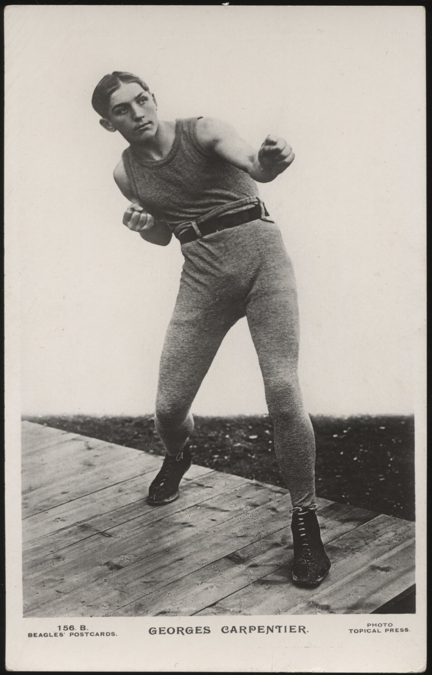 Beagles - 'Geroges Carpentier 156 B' (c1923) - Unused Boxing Postcard Beagles - 'Geroges Carpentier 156 B' (c1923) - Unused Boxing Postcard