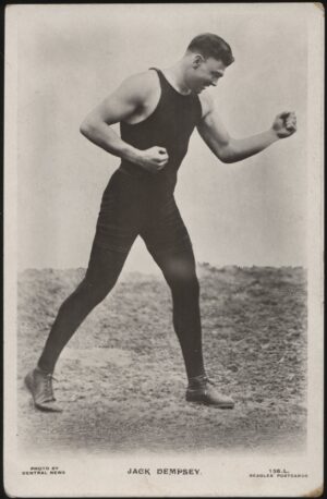 Beagles - 'Jack Dempsey 156L' (c1930's) - Unused Boxing Postcard