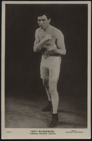 Beagles Famous Boxers - 'Boy McCormick 160 V' (c1920's) - Unused Postcard