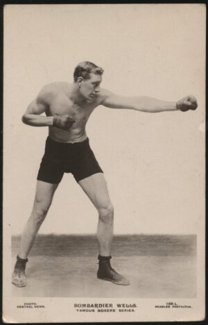 Beagles Famous Boxers - 'Bombadier Wells 159 L' (c1920's) - Unused Postcard