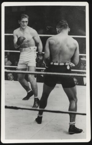 Real Photo - 'Georges Carpentier v Joe Beckett' (1919) - Boxing Photo