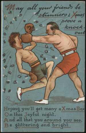 Watkins & Kracke - 'Christmas Boxing Wishes' (Undated) - Used Postcard