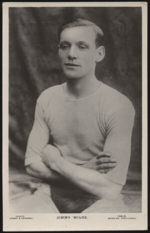 Beagles - 'Jimmy Wilde 156.O.' (c1923) - Unused Boxing Postcard