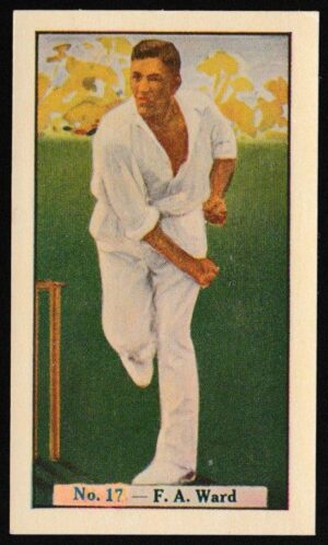 Boys Captain - 'Australian Cricketers' (1938) - F.A. Ward (South Australia) Boys Captain - 'Australian Cricketers' (1938) - F.A. Ward (South Australia)