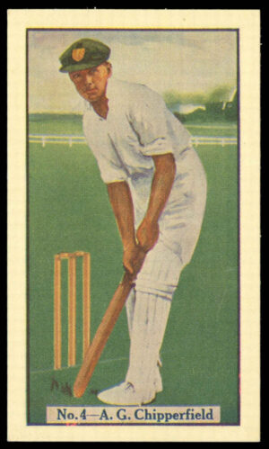 Boys Captain - 'Australian Cricketers' (1938) - A.G. Chipperfield (New South Wales) Boys Captain - 'Australian Cricketers' (1938) - A.G. Chipperfield (New South Wales)