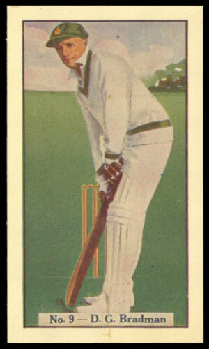 Boys Captain - 'Australian Cricketers' (1938) - D.G. Bradman (South Australia) **PSA4** Boys Captain - 'Australian Cricketers' (1938) - D.G. Bradman (South Australia) **PSA4**